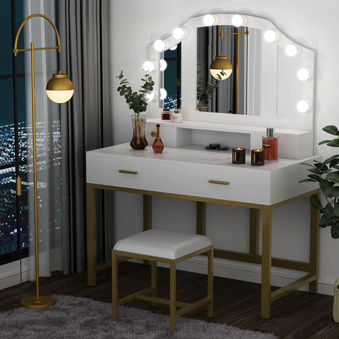 Tribesigns Makeup Vanities With Mirror And Light Set You Must Buy