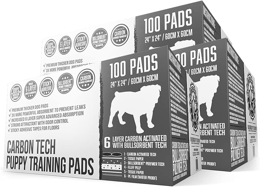 Top Rated Puppy Pads With Adhesive Tape From Bulldogology